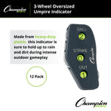 Champion Sports OVERSIZED UMPIRE INDICATOR