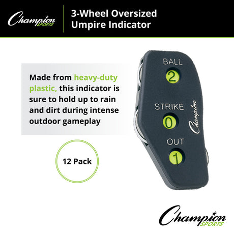 Champion Sports OVERSIZED UMPIRE INDICATOR