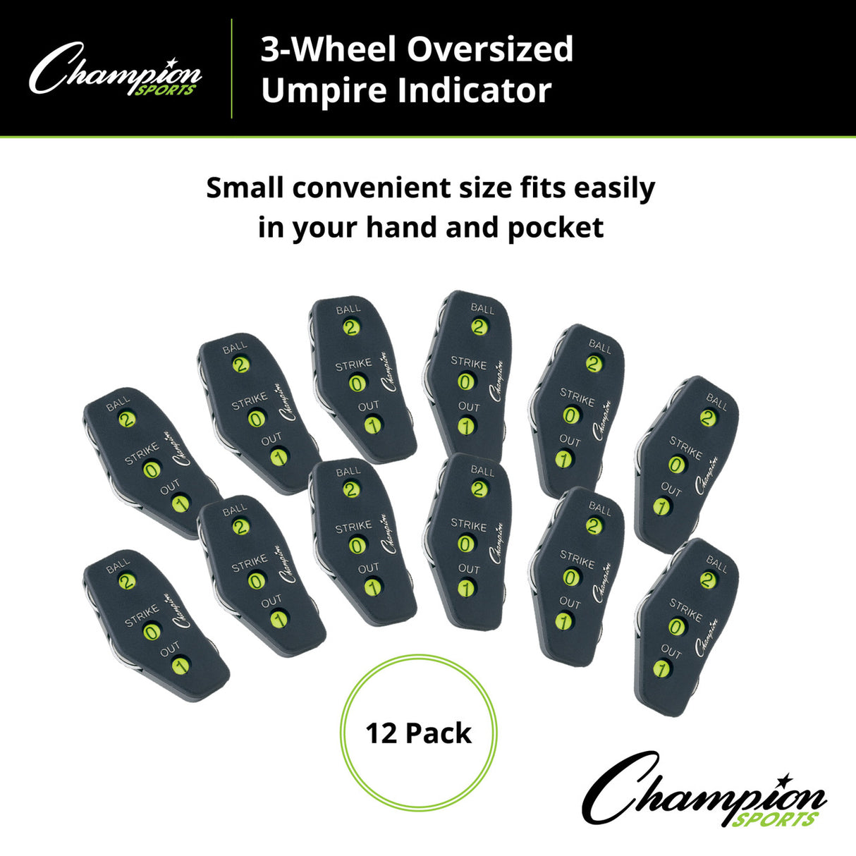 Champion Sports OVERSIZED UMPIRE INDICATOR