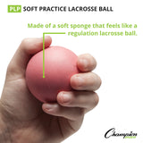 SPONGE LACROSSE BALLS WHITE