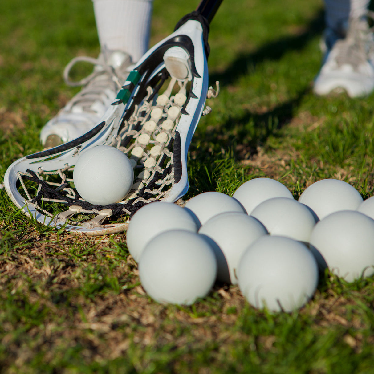 SPONGE LACROSSE BALLS WHITE