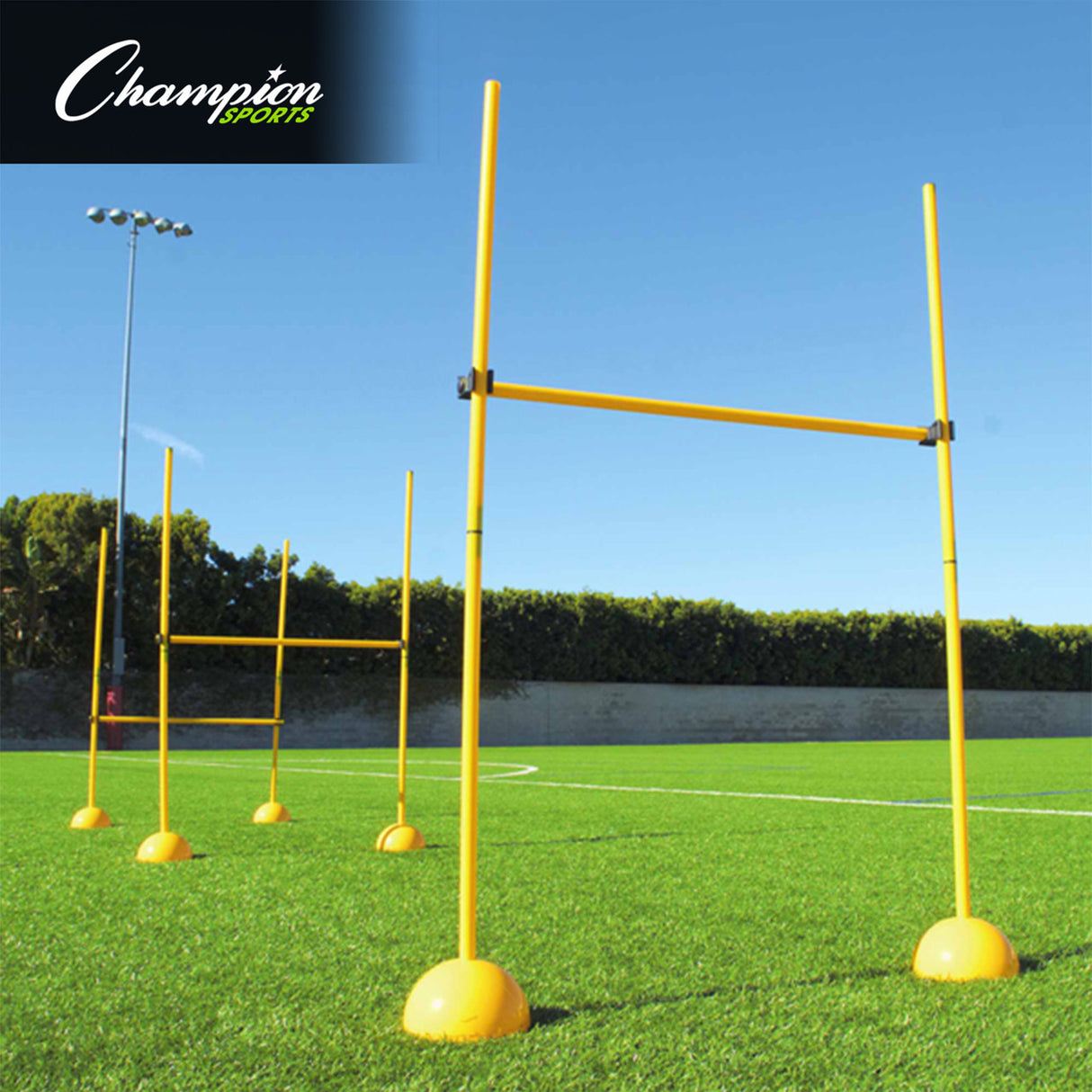 Champion Sports AGILITY POLE HURDLE SET