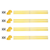 Champion Sports AGILITY POLE HURDLE SET