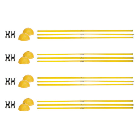 Champion Sports AGILITY POLE HURDLE SET