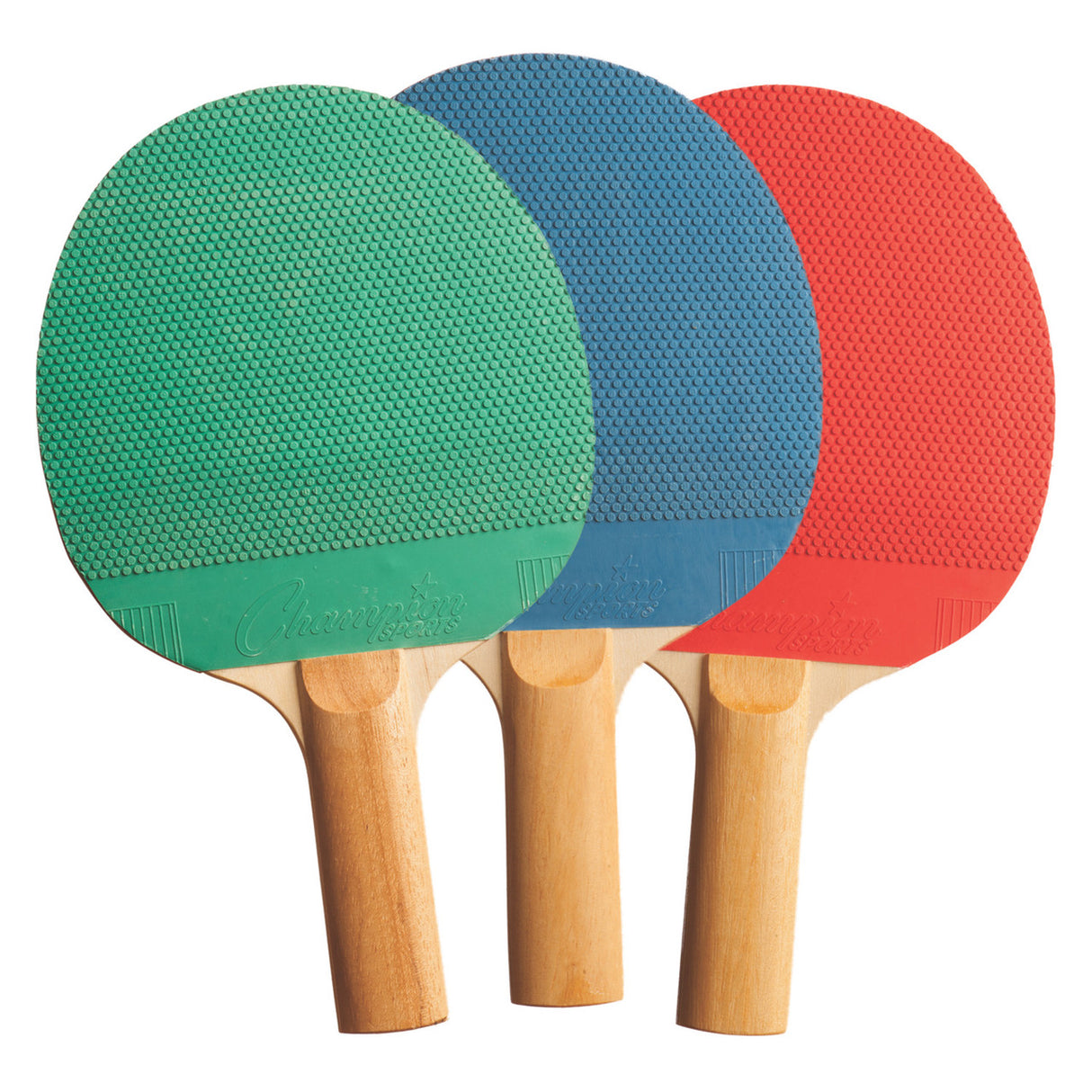 Champion Sports 5 PLY RUBBER TABLE TENNIS PADDLE