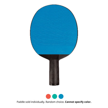 Champion Sports RUBBER FACE PLASTIC TABLE TENNIS PADDLE