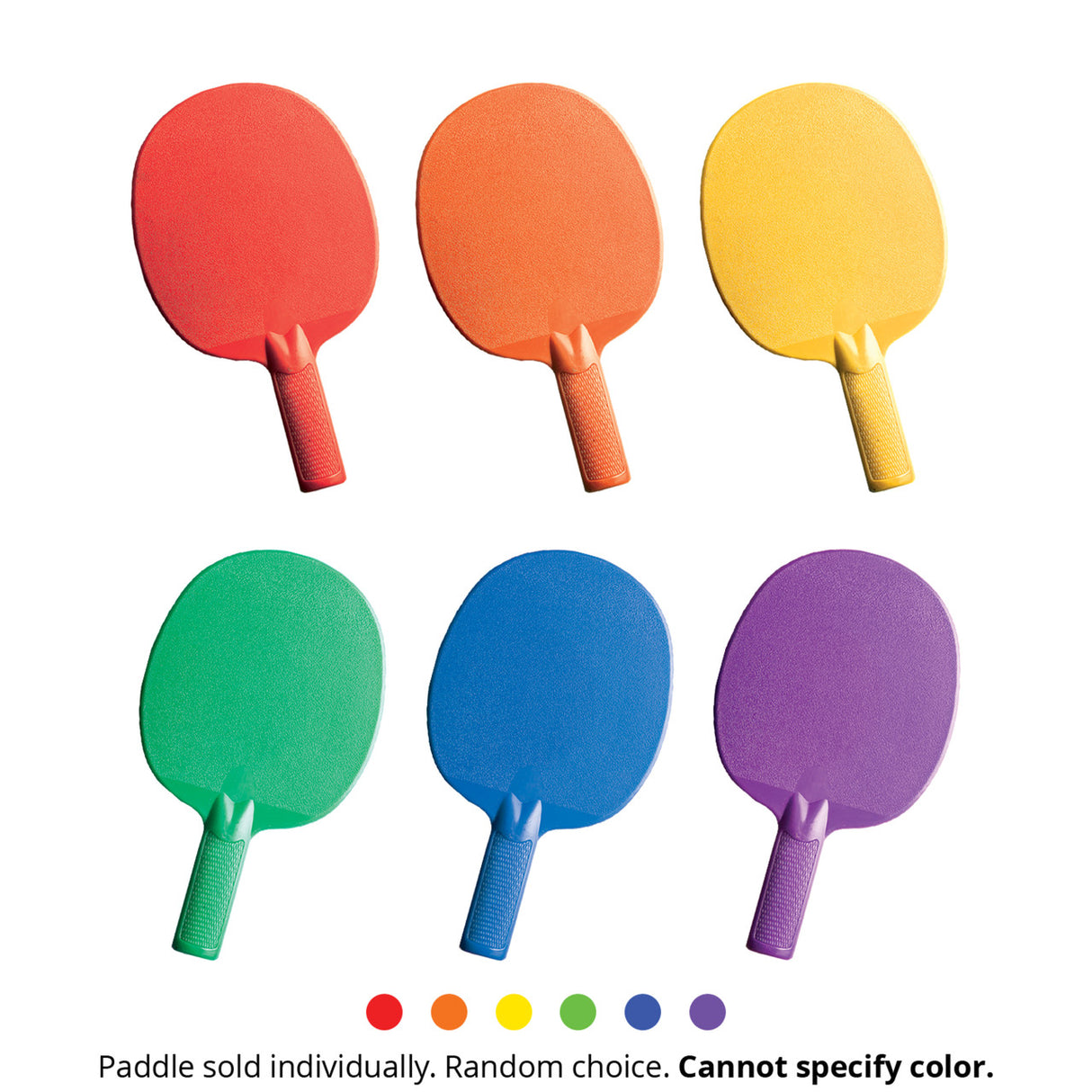 Champion Sports PLASTIC TABLE TENNIS PADDLE
