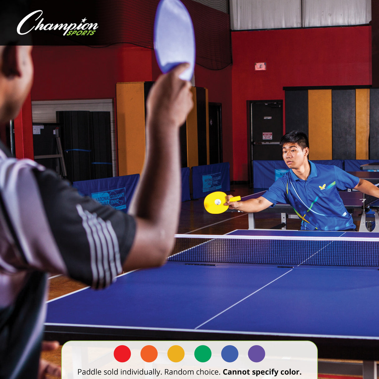 Champion Sports PLASTIC TABLE TENNIS PADDLE