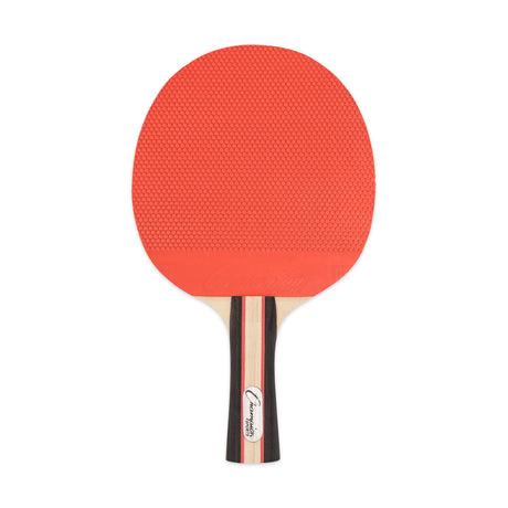 Champion Sports 7-PLY PIPS OUT RUBBER FACE TABLE TENNIS PADDLE 2-4-7