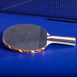 Champion Sports 7-PLY PIPS OUT RUBBER FACE TABLE TENNIS PADDLE 2-4-7