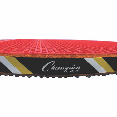Champion Sports 7-PLY PIPS OUT RUBBER FACE TABLE TENNIS PADDLE 2-4-7