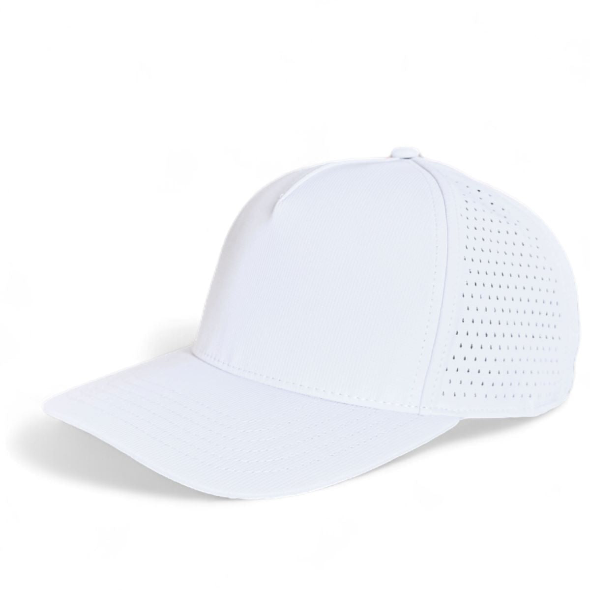 Kati PNL50 Performance Laser Cut 5-Panel Cap in White