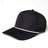 Kati PNL50R Performance Laser Cut 5-Panel Cap with Rope in Black/White