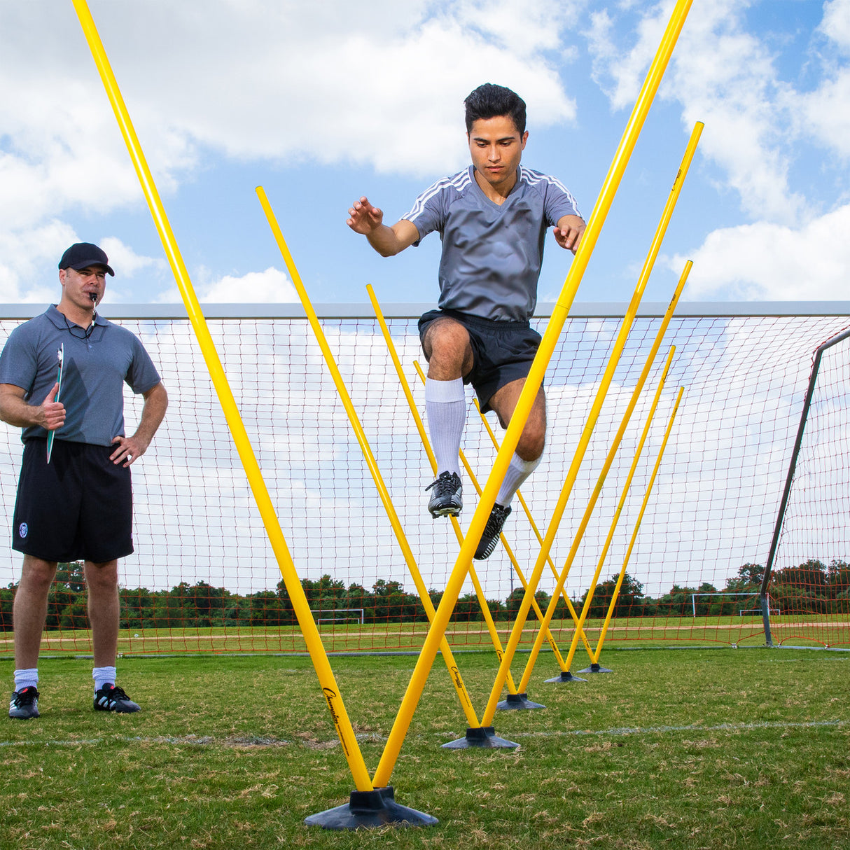 Champion Sports PRO AGILITY POLE SET