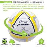 Champion Sports PROSTAR SOCCER BALL SIZE 5
