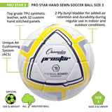 Champion Sports PROSTAR SOCCER BALL SIZE 5