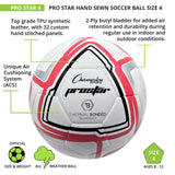 Champion Sports PROSTAR SOCCER BALL SIZE 5