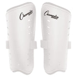 Champion Sports MOLDED SHIN GUARDS 7" WHITE