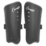 Champion Sports MOLDED SHIN GUARDS 7" WHITE