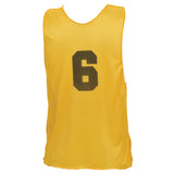 NUMBERED PRACTICE VEST, YOUTH BLUE