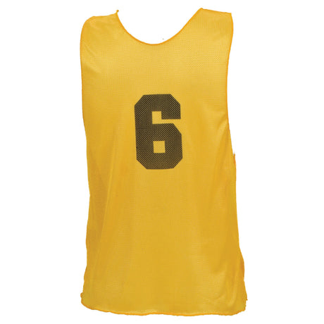 NUMBERED PRACTICE VEST, YOUTH BLUE
