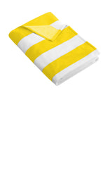 Port Authority PT43 Cabana Stripe Beach Towel