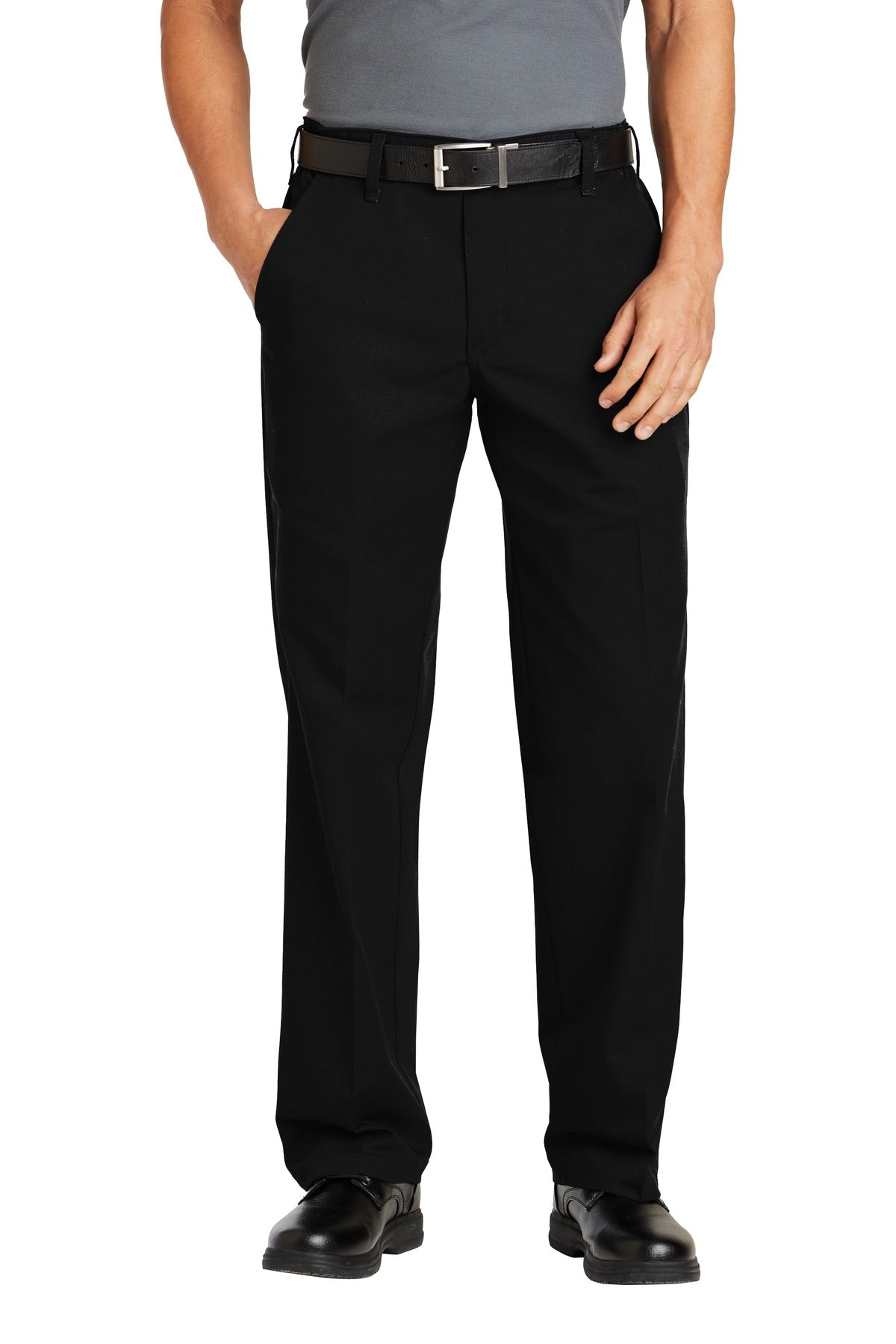 Red Kap ®  Elastic Insert Pant.  PT60 - Black - Red Kap PT60