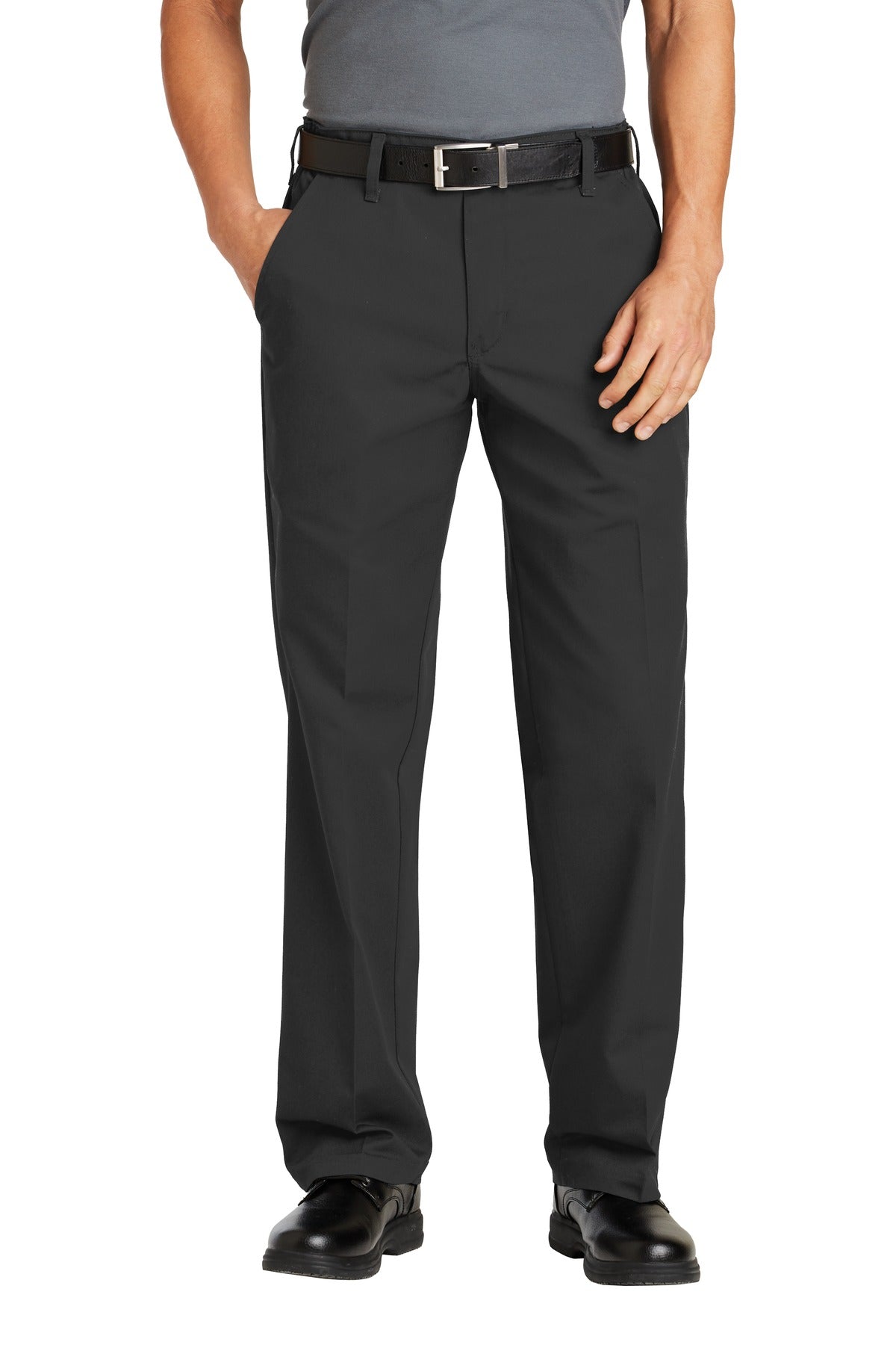 Red Kap ®  Elastic Insert Pant.  PT60 - Black - Red Kap PT60