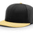 PTS20 | PULSE R-FLEX - Black/Vegas Gold Caps Richardson Black/Vegas Gold XS-SM