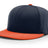 PTS20 | PULSE R-FLEX - Navy/Orange Caps Richardson Navy/Orange XS-SM