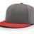 PTS20 | PULSE R-FLEX - Charcoal/Red Caps Richardson Charcoal/Red XS-SM