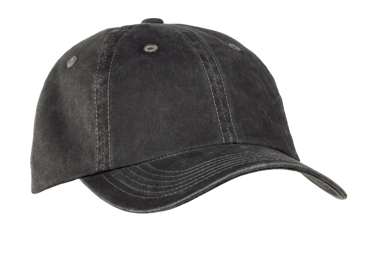 Port Authority PWU Garment-Washed Cap Wholesale Blank Headwear