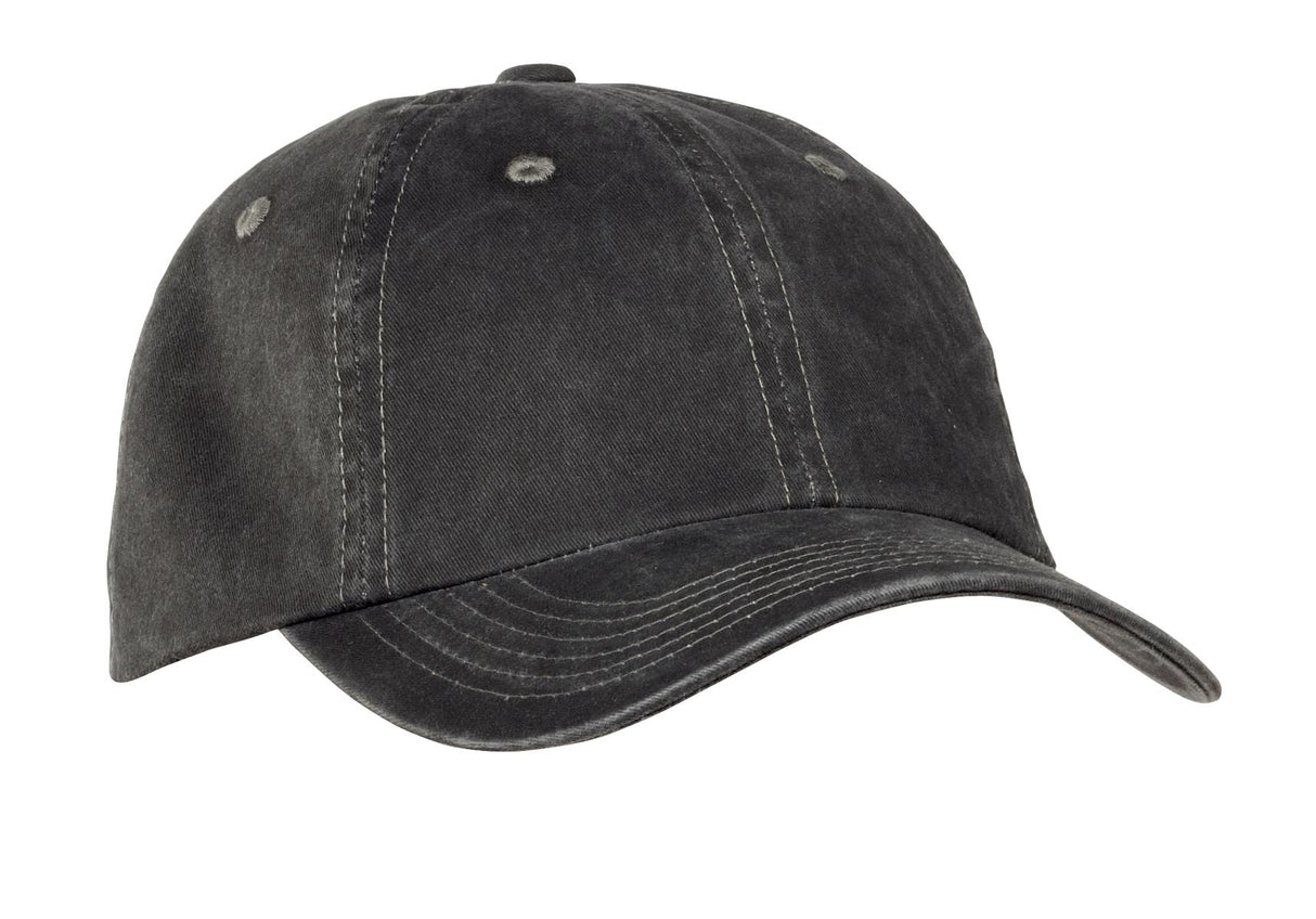 Port Authority PWU Garment-Washed Cap Wholesale Blank Headwear