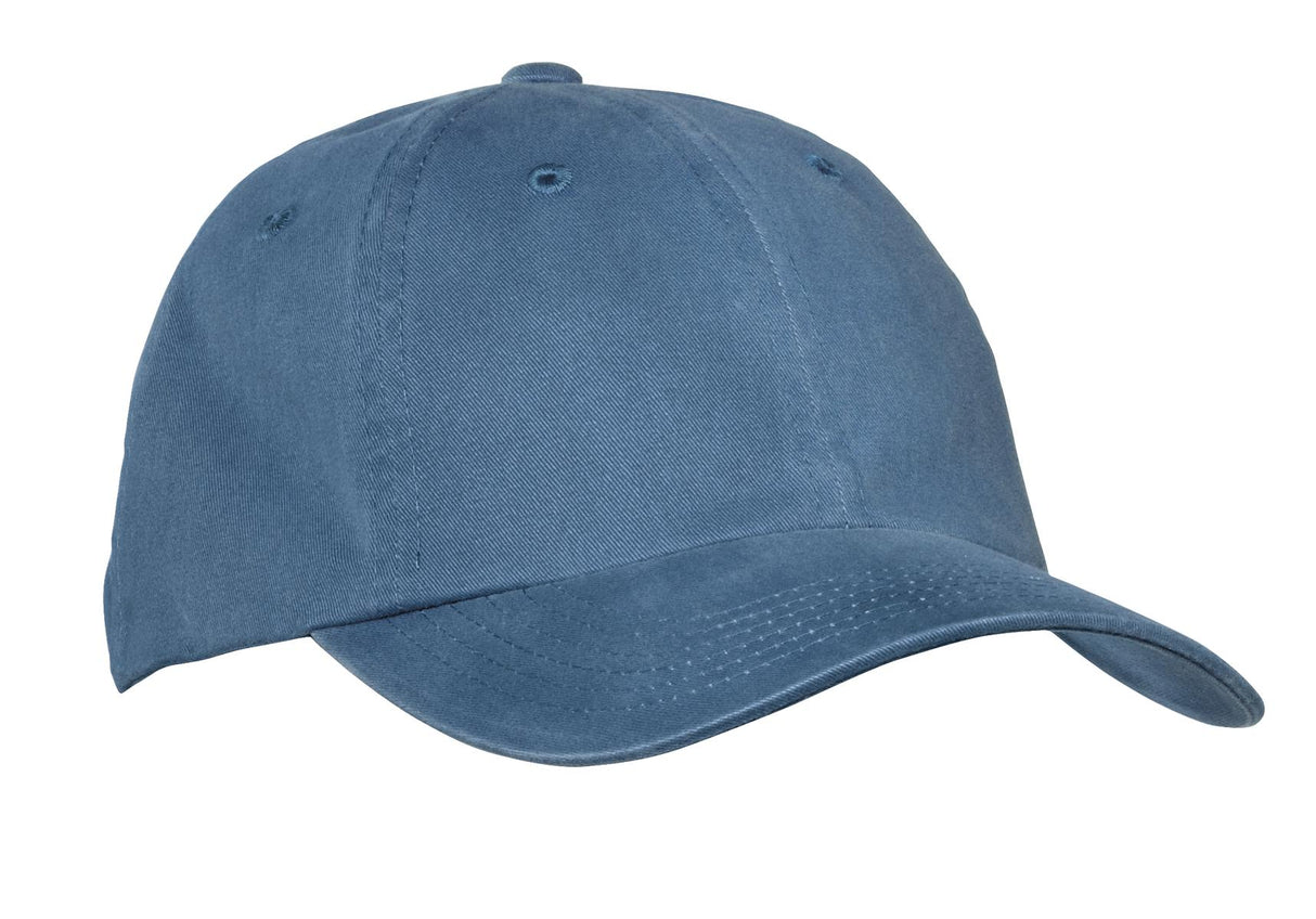 Port Authority PWU Garment-Washed Cap Wholesale Blank Headwear