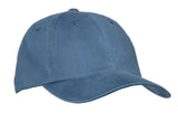 Port Authority PWU Garment-Washed Cap Wholesale Blank Headwear