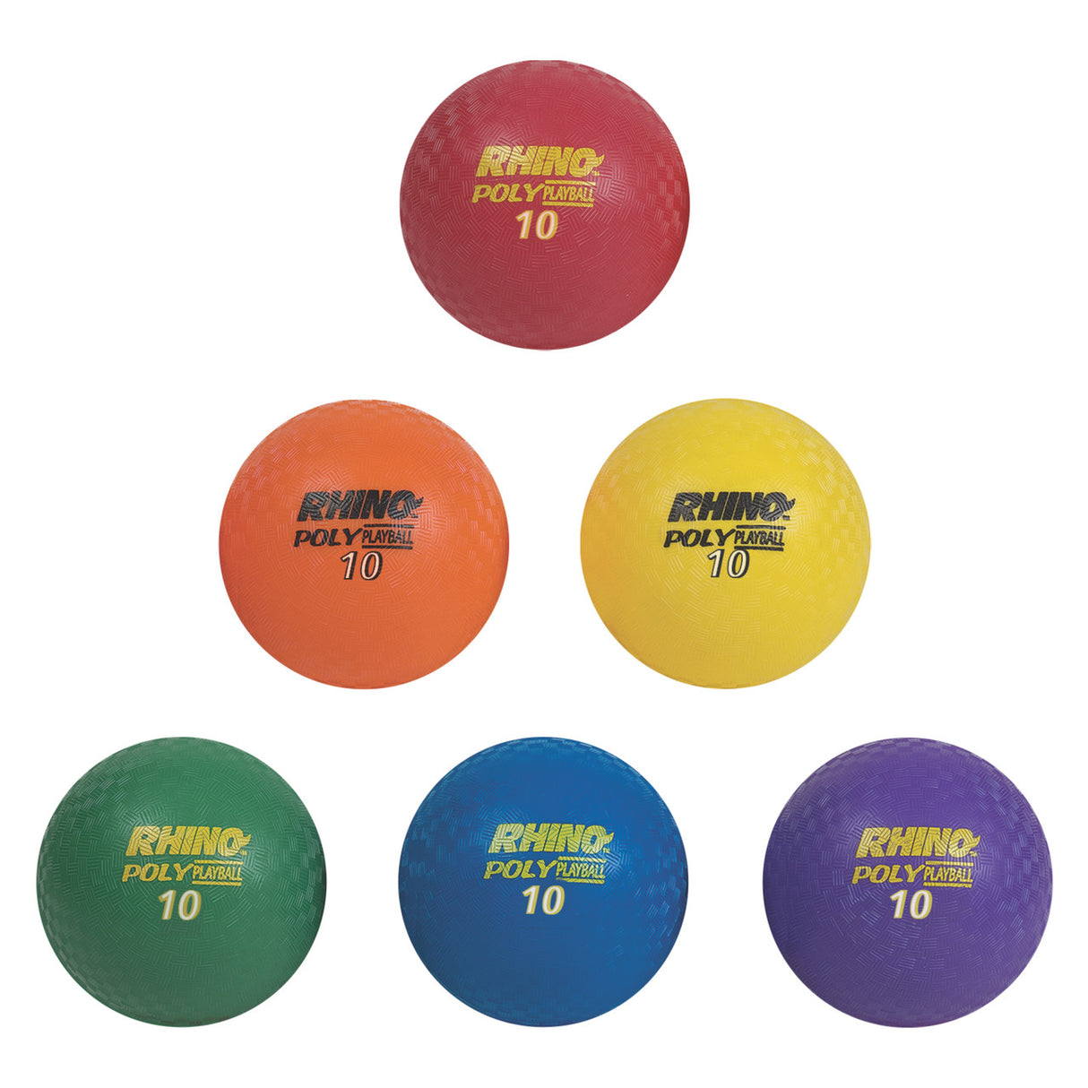 Champion Sports POLY PLAYGROUND BALL SET 13" D