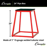 Champion Sports PLYO BOX 12" H