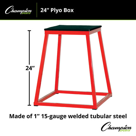 Champion Sports PXB12 Plyo Box 12" H