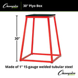 Champion Sports PLYO BOX 12" H