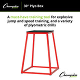 Champion Sports PLYO BOX 12" H