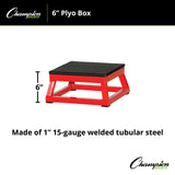 Champion Sports PLYO BOX 12" H