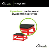 Champion Sports PLYO BOX 12" H