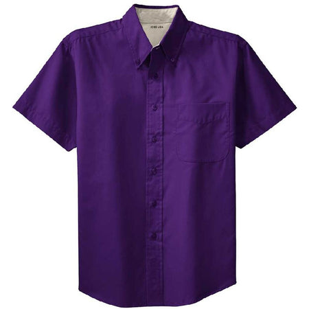 Joe's Men's Short Sleeve Button-Up Shirt Joe's USA Mens Apparel