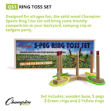 Champion Sports RING TOSS SET