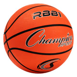 SIZE 7 RUBBER BASKETBALL ORANGE