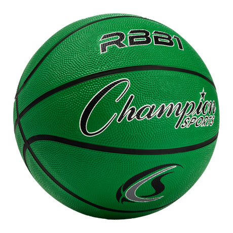 SIZE 7 RUBBER BASKETBALL ORANGE