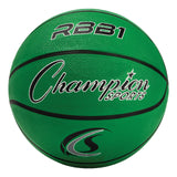 SIZE 7 RUBBER BASKETBALL ORANGE