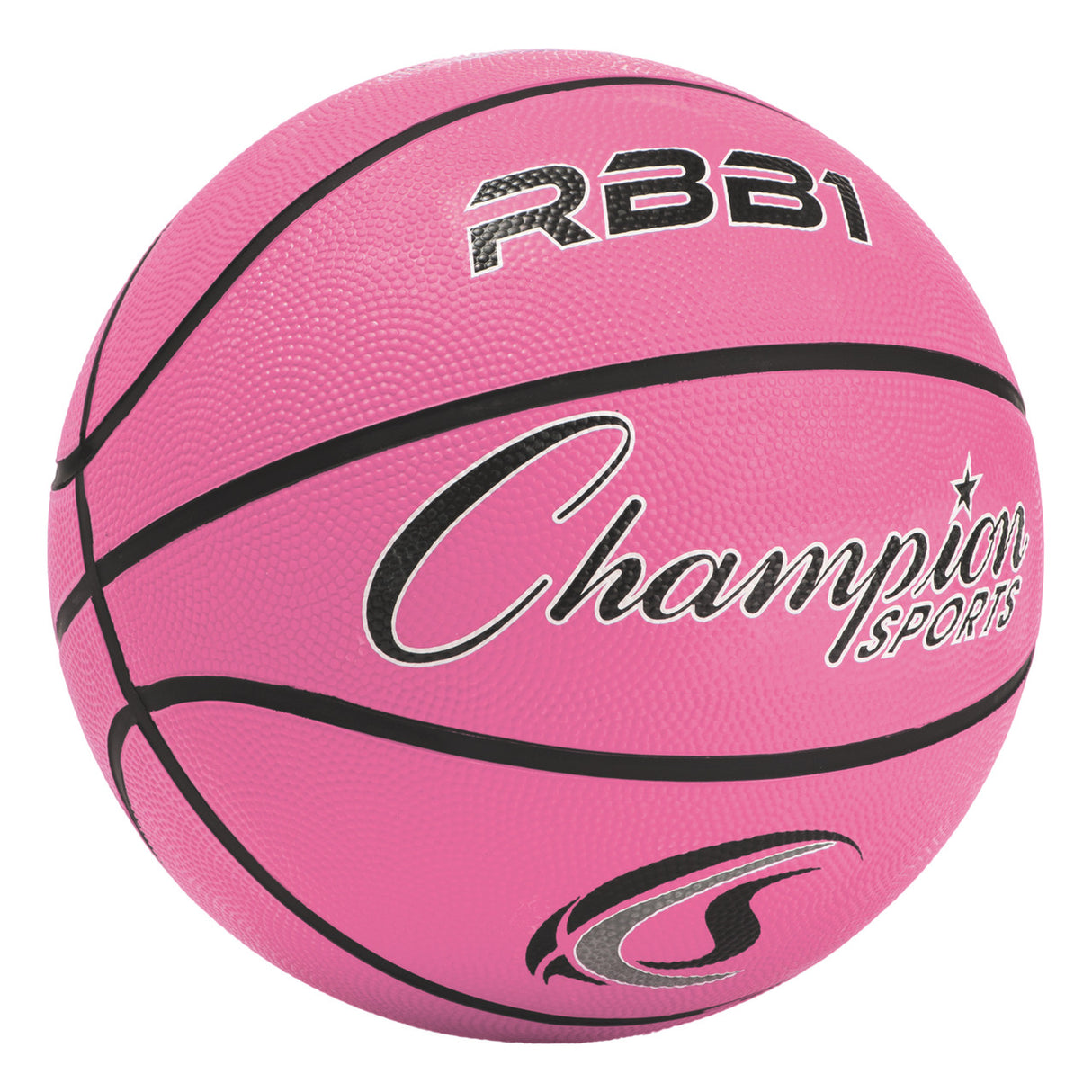 SIZE 7 RUBBER BASKETBALL ORANGE