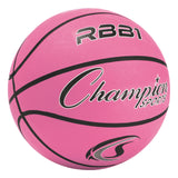 SIZE 7 RUBBER BASKETBALL ORANGE
