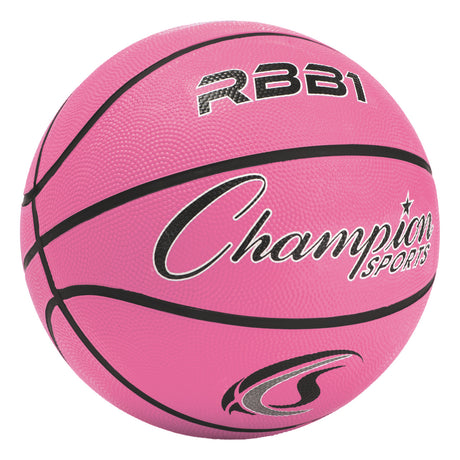 SIZE 7 RUBBER BASKETBALL ORANGE